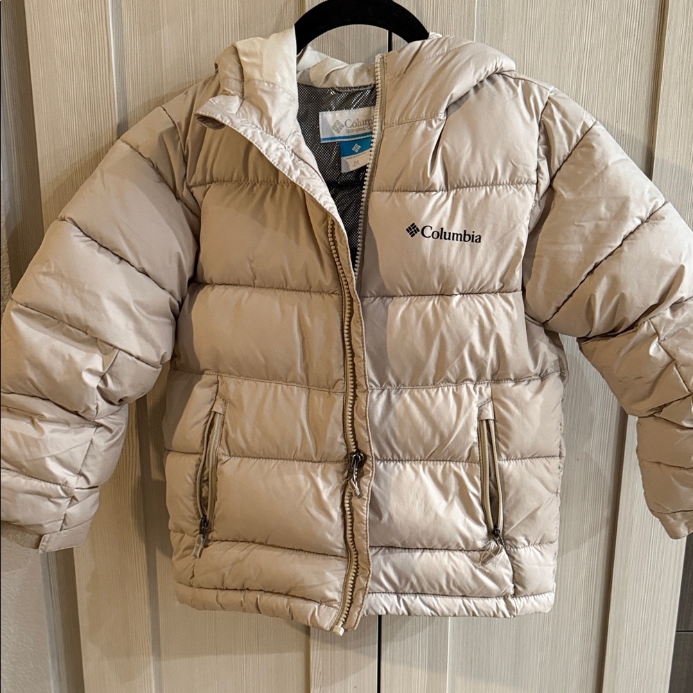 Columbia Kids Puffer Jacket - Light Tan